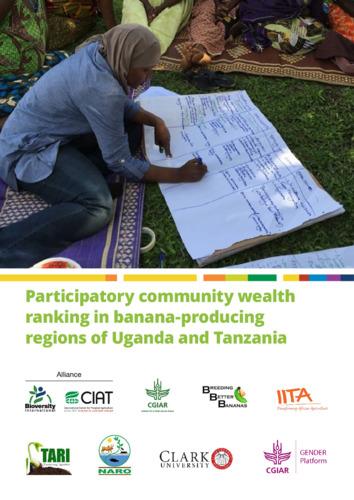 Participatory community wealth ranking in banana-producing regions of Uganda and Tanzania