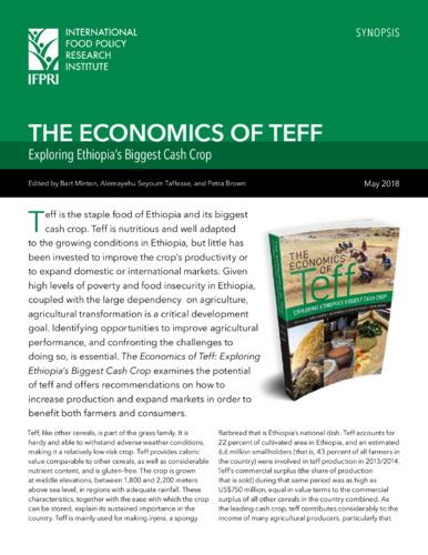 The economics of teff: Exploring Ethiopia’s biggest cash crop
