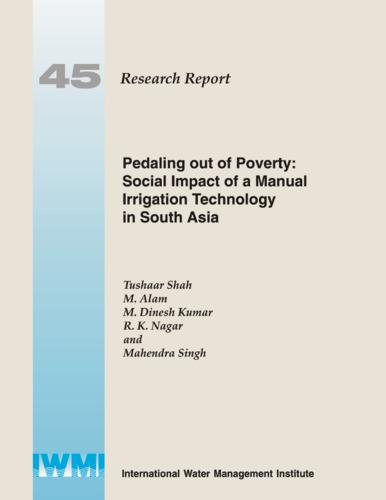 Pedaling out of poverty: social impact of a manual irrigation technology in South Asia