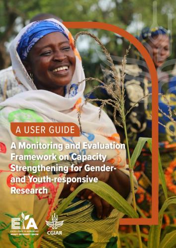 A monitoring and evaluation framework on capacity-strengthening for gender-and youth-responsive research: A user guide