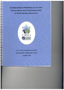 Cryopreservation at the global banana collection at the Bioversity International Transit Center