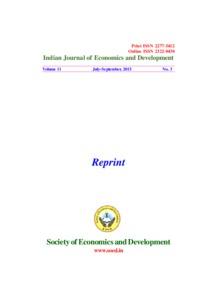 Economic growth and rural transformation in Eastern India: Strategies for Inclusive Growth