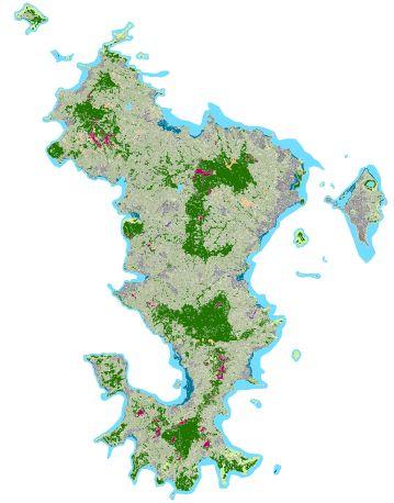 Occupation du sol - Mayotte - Carte de 2023: Mayotte - 2023 - Land Cover Map