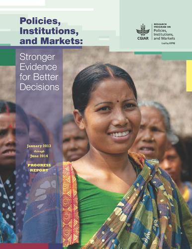 Policies, Institutions, and Markets: Stronger evidence for better decisions: January 2013 through June 2014 progress report