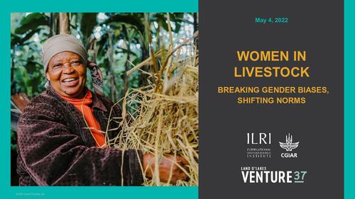 Women in livestock: Breaking gender biases, shifting norms