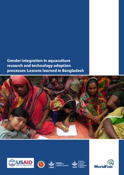 Gender integration in aquaculture research and technology adoption processes: Lessons learned in Bangladesh