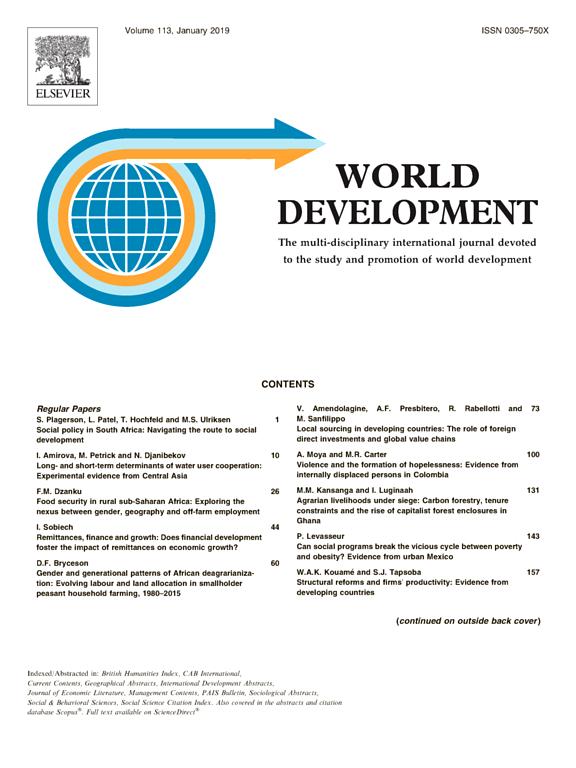 Transforming food systems through inclusive agribusiness