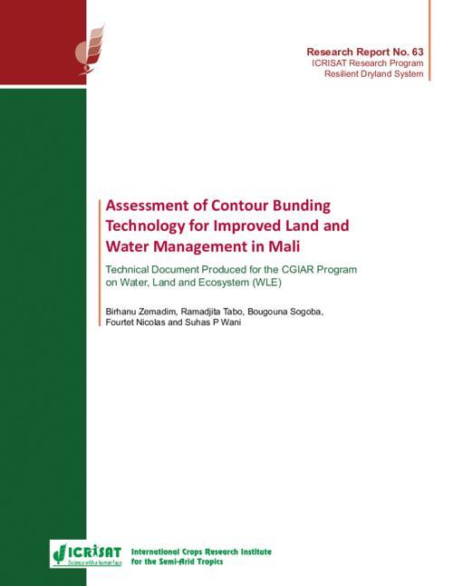Assessment of Contour Bunding Technology for Improved Land and Water Management in Mali