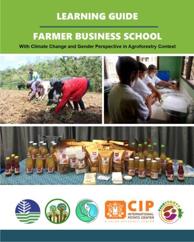 Farmer business school with climate change and gender perspective in agroforestry context: Learning guide.