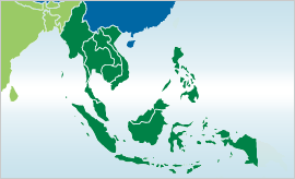 Maximum flood inundation extent derived using MODIS 8-day 500m surface reflectance data for South East Asia (2007081)