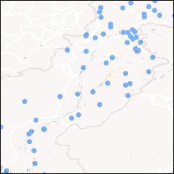 Mean Monthly Wind Direction at 1200 UTC (knots) - Pakistan