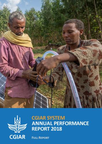 CGIAR System Annual Performance Report 2018: Full Report