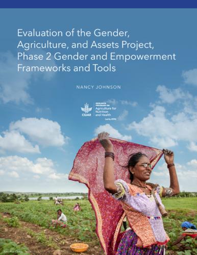 Evaluation of the Gender, Agriculture, and Assets Project, Phase 2 gender and empowerment frameworks and tools