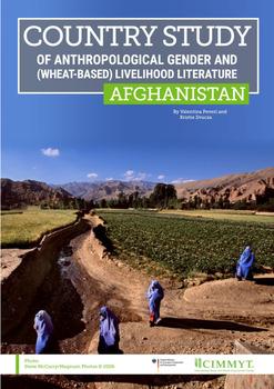 Afghanistan: country study of anthropological gender and (wheat-based) livelihood literature