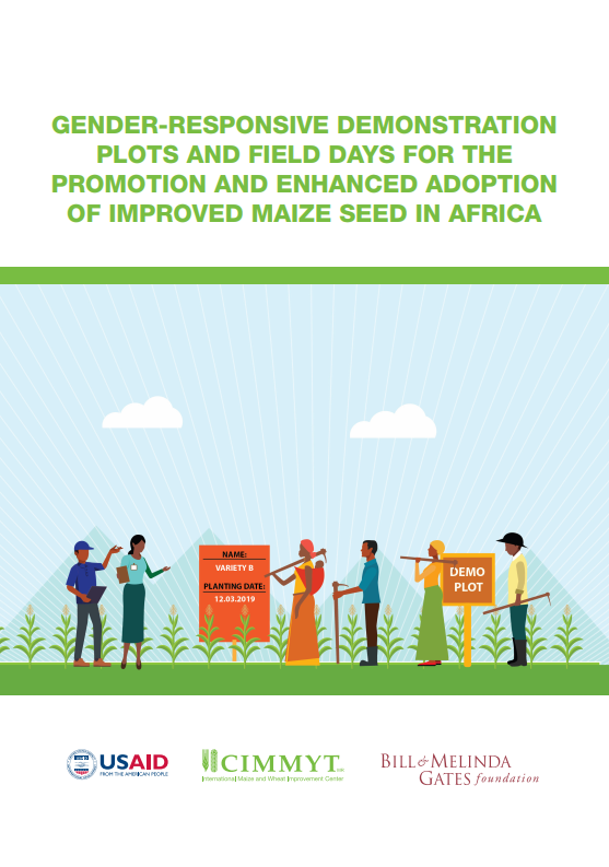 Gender-responsive demonstration plots and field days for the promotion and enhanced adoption of improved maize seed in Africa