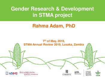 Gender research & development in STMA project
