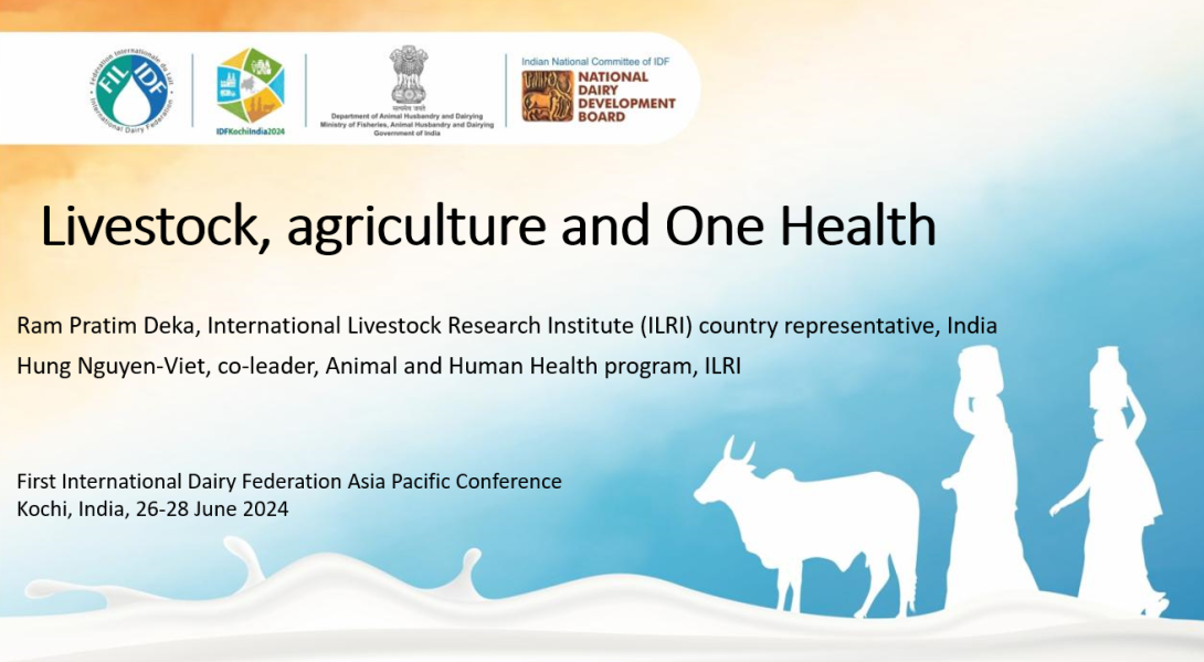 Livestock, agriculture and One Health