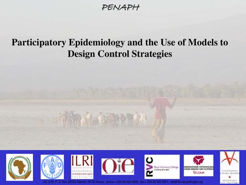 Participatory epidemiology and the use of models to design control strategies