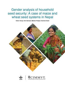 Gender analysis of household seed security : A case of maize and wheat seed systems in Nepal