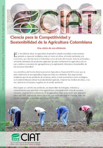 Ciencia para la competitividad y sostenibilidad de la agricultura Colombiana: una visión de eco-eficiencia