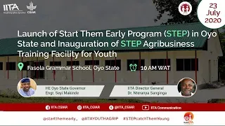 Launch of Start Them Early Program (STEP) in Oyo State