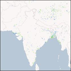 Monthly flood inundation extent maps (October-2008)