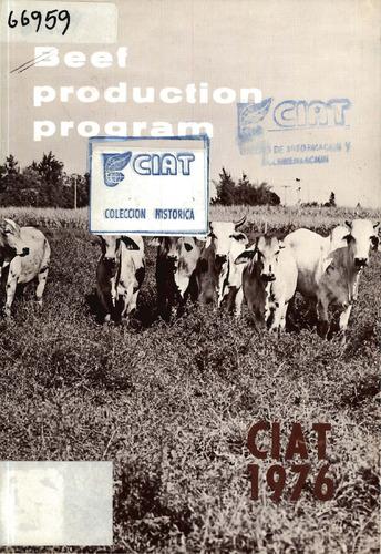 Beef production program
