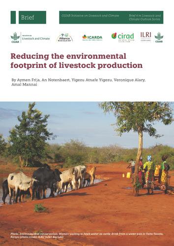 Reducing the environmental footprint of livestock production