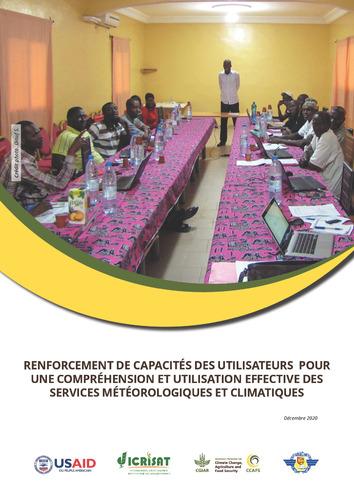 Renforcement de capacités des utilisateurs pour une compréhension et utilisation effective des services météorologiques et climatiques