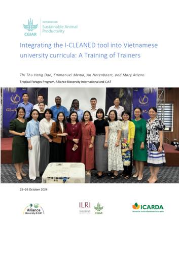 Integrating the I-CLEANED tool into Vietnamese university curricula: A training of trainers
