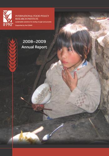 IFPRI Annual Report 2008-2009