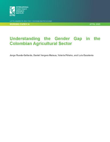Understanding the gender gap in the Colombian agricultural sector