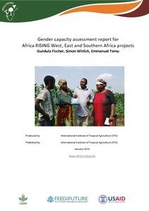 Gender capacity assessment report for Africa RISING West, East and Southern Africa projects