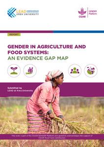 Gender in agriculture and food systems: An Evidence Gap Map