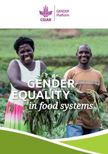 Gender equality in food systems