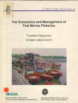 The economics and management of Thai marine fisheries