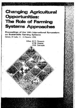 Sustainability indicators from farm to watershed: a synthesis of issues