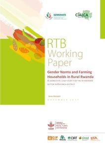 Gender norms and farming households in rural Rwanda: a GENNOVATE case-study for the Nyamirama sector in Kayonza district