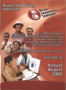 Rural Innovation Institute: SW-3 PRGA Program: Program on participatory research and gender analysis for technology development and institutional innovation