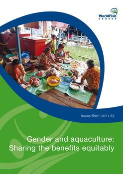 Gender and aquaculture: sharing the benefits equitably