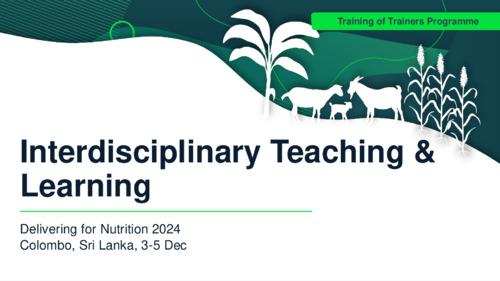 D4N2024 Resources – Learning Lab 3c: Curriculum Enrichment Workshop: Interdisciplinary Teaching & Learning