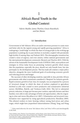 Africa's rural youth in the global context