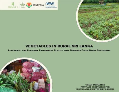 Vegetables in rural Sri Lanka: Availability and consumer preferences elicited from gendered group discussions