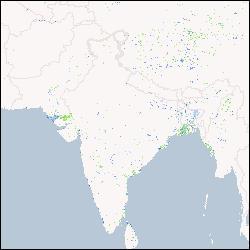 Monthly flood inundation extent maps (October-2006)