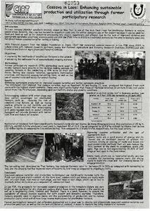 Cassava in Laos: enhancing sustainable production and utilization through farmer participatory research