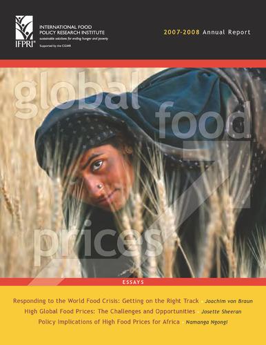 IFPRI Annual Report 2007-2008