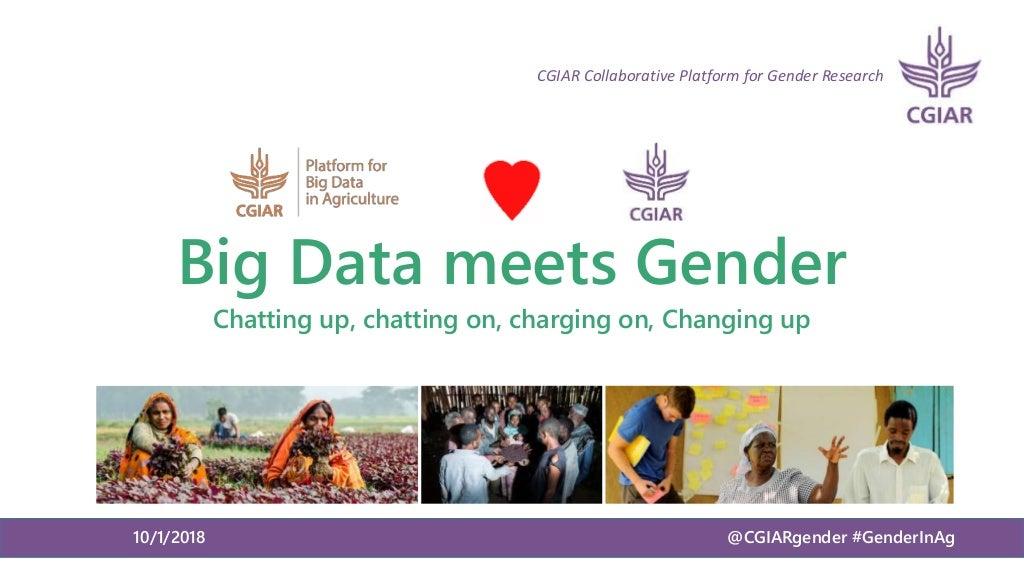 Big Data meets Gender
