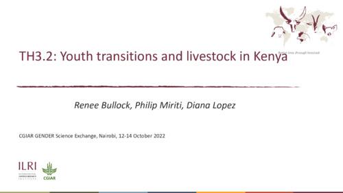 TH3.2: Youth transitions and livestock in Kenya