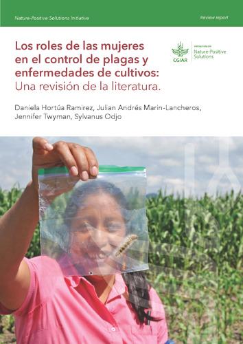 Los roles de las mujeres en el control de plagas y enfermedades de cultivos: Una revisión de la literatura