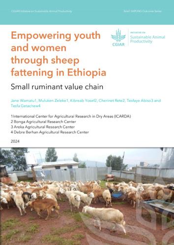 Empowering Youth and Women through Sheep Fattening in Ethiopia